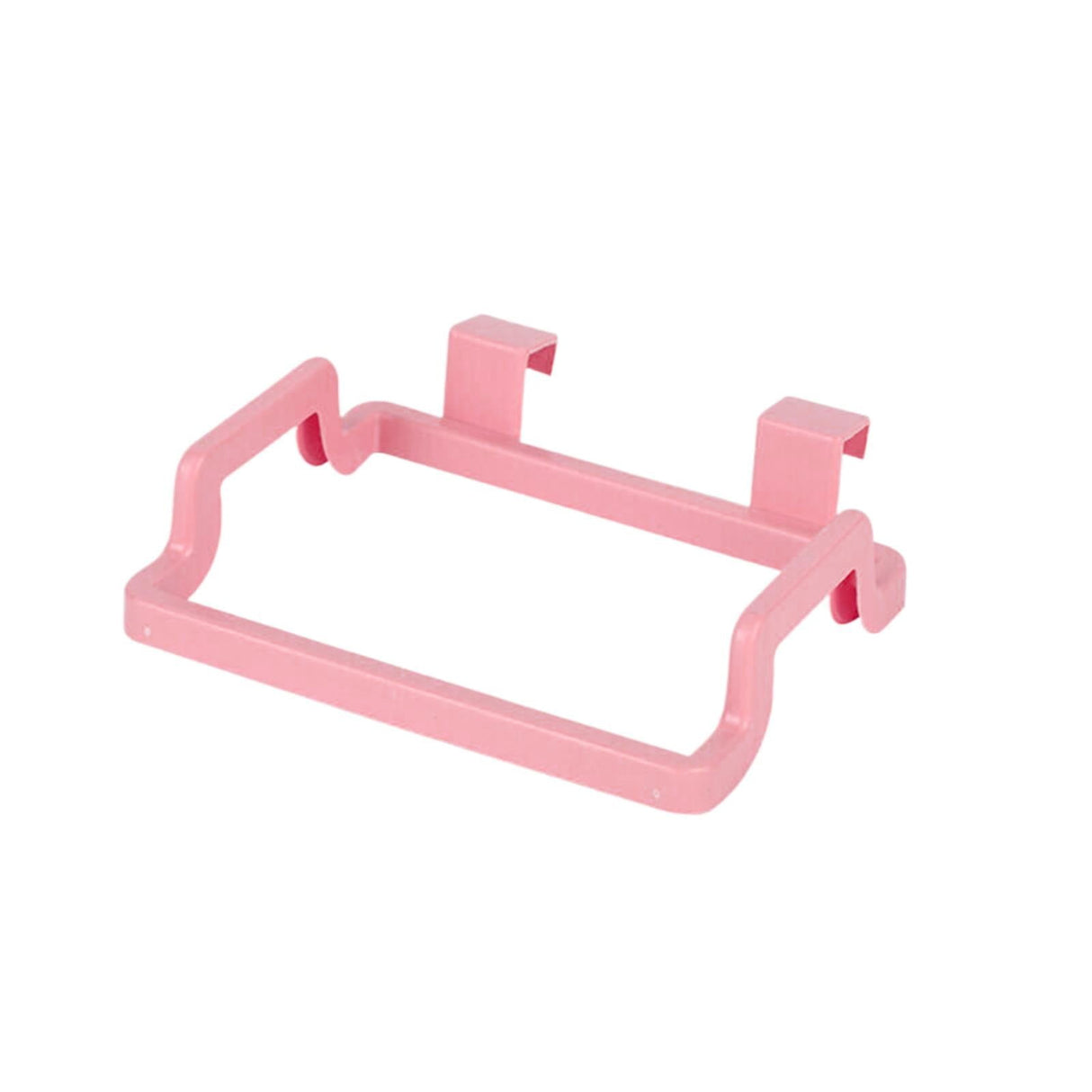Trash Bag Rack , Hanging Trash Can, Kitchen Supplies, Garbage Bag Holder, Hanging Garbage Garbage Bag Holder Suitable for Kitchen Cabinet Doors Portable Kitchen Garbage Bag Holder Z4-Pink