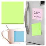 Post-It Notes , Sticky Note, 3*3 Feet Tearable and Super Sticky Notes, Bright Colors 100 Sheets Fluorescent Green