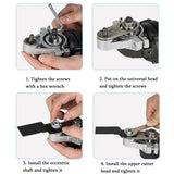 Multifunction Angle Grinder Converter Oscillating Tool Kits NICE new Q8N9 - Extra Image