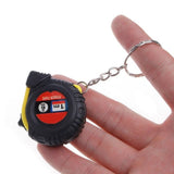 Ruler Retractable Tape Size Metric Measure 1m Pocket Chain color Key Random Tools & Home Improvement, Key ring design, you can it anywhere you want Random