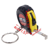 Ruler Retractable Tape Size Metric Measure 1m Pocket Chain color Key Random Tools & Home Improvement, Key ring design, you can it anywhere you want Random