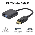 1080p DP DisplayPort Male to VGA Female Converter Adapter Cable