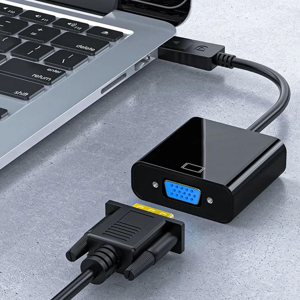 1080p DP DisplayPort Male to VGA Female Converter Adapter Cable