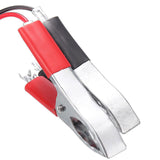 12V Battery Clip To Car Cigarette Lighter Female Socket Clamp Adapter Cable H6N5