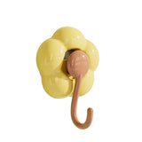 Hooks, Traceless Hook, Sunflower Shaped Suction Cup Hooks for Hanging Without Drilling Leaving No Marks. Strong Vacuum Suction Hooks for Kitchen Living Room and Bathroom. Z4-A