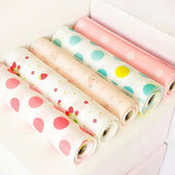 Anti-Slip Countertop Mat Paper (White), 30*300cm Furniture Paper Removable Shelf Liner for Kitchen Cabinet Dresser Drawer Covering 11.81 × 118.11 inch/30cm×3m Light pink - 45-Degree Angle
