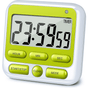 Digital Countdown Kitchen Timer -Count Up Down Magnetic Timer Clock for Cooking Baking Gym Students Green