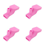 Silicone Faucet Extender 4Pcs Pink , 4*Extender Silicone Faucet Extender Brushing Teeth, Mouthwash and Hand Washing Extender One Size Pink