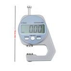 Thickness Meter Precision Digital Thickness Gauge High Precision Electronic Micrometer (Flat Head 0-10Mm) , Precisions Digital Thickness Gauges High Accuracy Electronic Micrometers With（0 10Mm） One Size Silver
