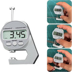 Thickness Meter Precision Digital Thickness Gauge High Precision Electronic Micrometer (Flat Head 0-10Mm) , Precisions Digital Thickness Gauges High Accuracy Electronic Micrometers With（0 10Mm） One Size Silver