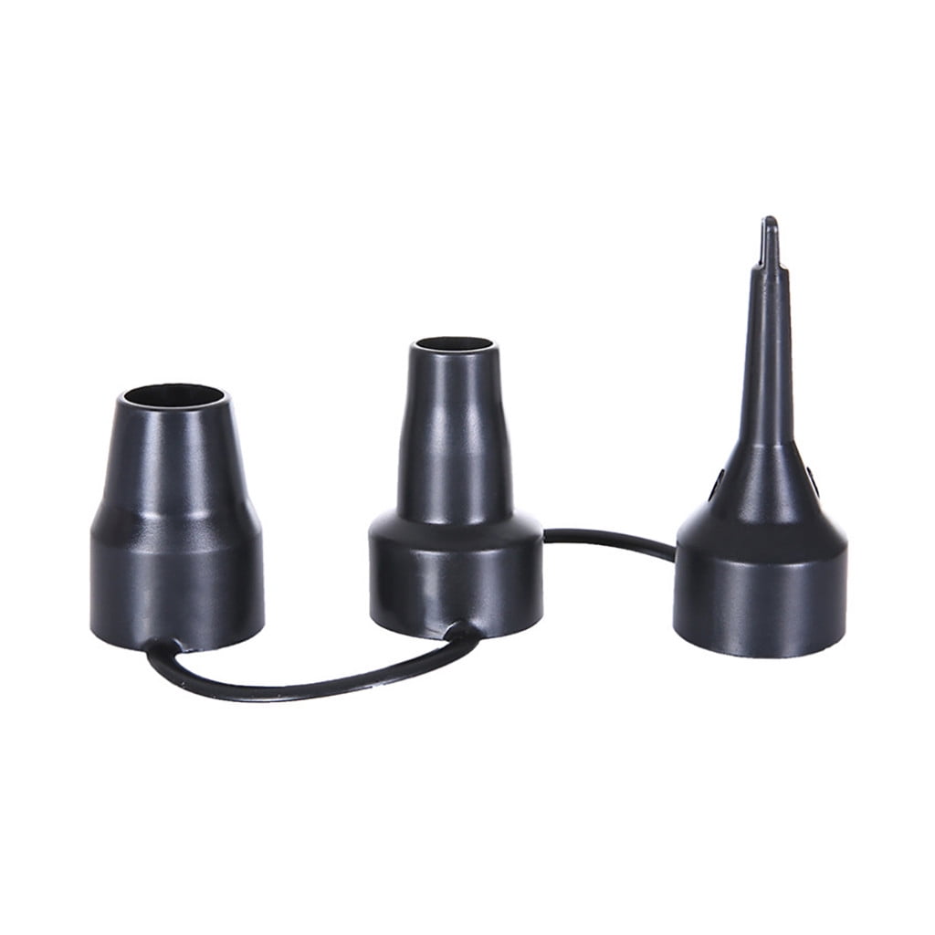 Sizes Plastic 3 Nozzle Nozzle Adaptor Inflator Air Replacement Head Nozzles Tools & Home Improvement, 1X Air Pump Nozzle(Blackplastic) One Size Black