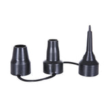Sizes Plastic 3 Nozzle Nozzle Adaptor Inflator Air Replacement Head Nozzles Tools & Home Improvement, 1X Air Pump Nozzle(Blackplastic) One Size Black