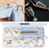 1 Set Of Glasses Screws A Set Of Eyeglass Screws 1 Set Glass Screws Screwdriver Kits Glasses Repair Kit Glasses Screws Tiny Screws For Glasses One Size Gold