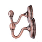 European Style Coat Hook Wall Hook A19 Red Bronze 2Pc European Style Coat Hook Wall Hook, 4Pc Screws 2X Metal Curtain Holdback Wall Tie Back Hooks Hanger Holder Window Curtain Hooks One Size Rose Gold