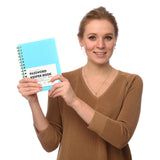 Password Book Password Book with Personal Alphabet Label Internet Address and Password Headquarters Password Log, A Spiral Code Book Spiral code book Grey