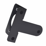 1 1/4 Bookends Gauge Economy Pair x 3/4 Standard Heavy 5 x 5 4 & Stationery, 2Pc Book Baffle Book Clip Board Book Clip Support One Size Black - Side View