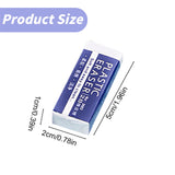 Stationery 2B Eraser stǔdənt Chǐ-ldrən Eraser Art Sketch Painting Pencil Eraser Learning Stationery, 5 Large Erasers + 5 Small Erasers Stationery 2B eraser L+S S*5+L*5