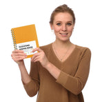 Password Book Password Book with Personal Alphabet Label Internet Address and Password Headquarters Password Log, A Spiral Code Book Orange Spiral code book Red