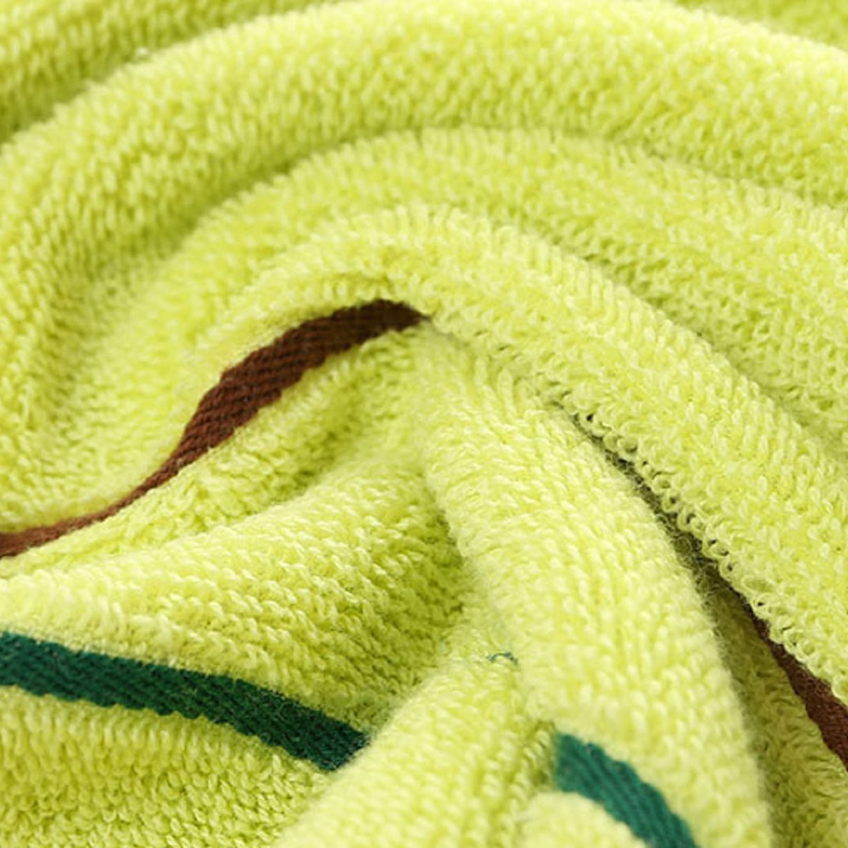 1 Towel Square Pure Cotton Towel Thickened Absorbent Large Square Towel Kindergarten Cleaning Towel Hand Towel One Size Coffee