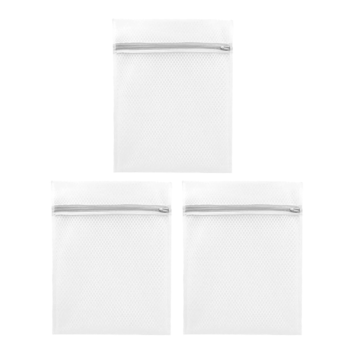 3 Mini Laundry Bags Mesh Laundry Bag for Delicates Wash Bag for Underwear and Lingerie 3 Small One Size Clear