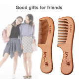 Wooden Comb / Natural Wood /Hair Beard Mustache Brush BRAND Tooth EW B2M3 FAST A8O1