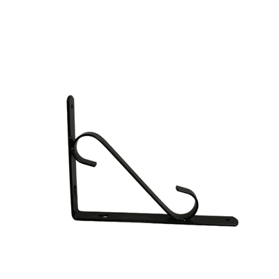 Wall Support Bracket Wall Support Bracket Shelf Brackets 1 Sets Bracket Grid Wall Shelf Floating Shelf Brackets Shelf Support Brackets Folding Brackets- Black S Black