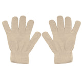Winter Gloves Warm Strecty Knit Gloves for Men Women- Dark Gray One Size Khaki