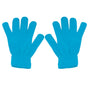 Winter Gloves Warm Strecty Knit Gloves for Men Women- Dark Gray One Size Sky Blue