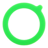 30Pcs Silicone Jar Gaskets Replacement Silicone Seals Airtight Silicone Gasket Sealing Rings for Regular Mouth Canning Jar- 30pcs Grey*6+White*6+Red*6+Orange*6+Green*6