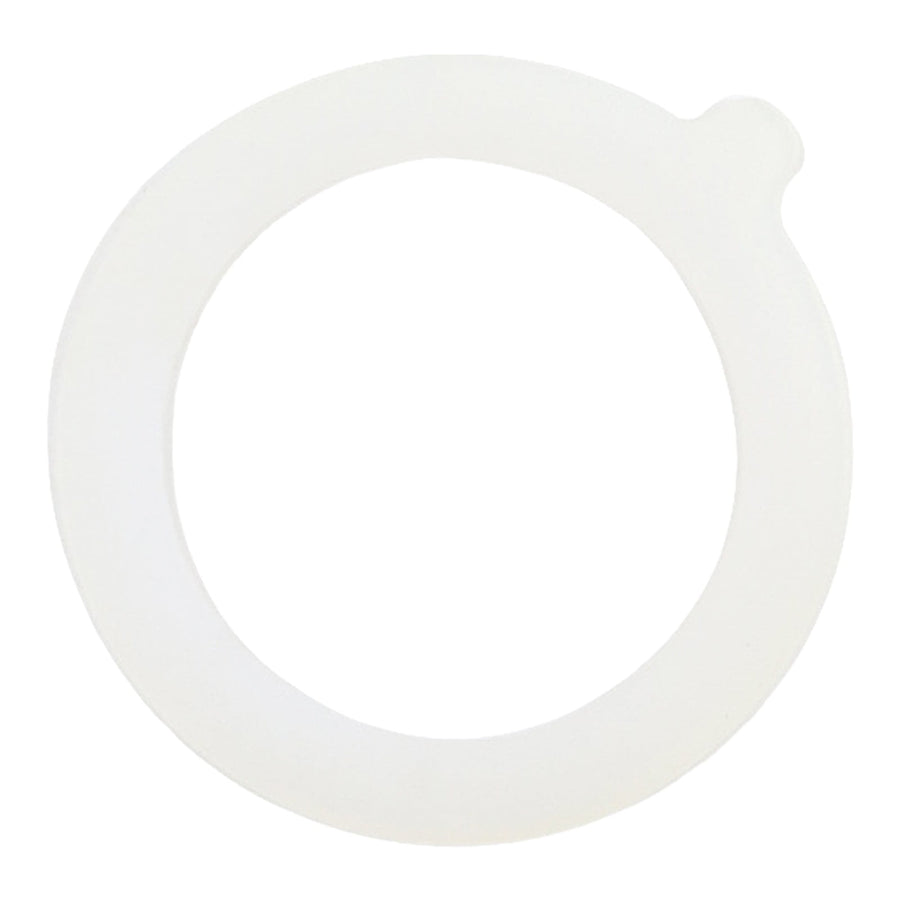 30Pcs Silicone Jar Gaskets Replacement Silicone Seals Airtight Silicone Gasket Sealing Rings for Regular Mouth Canning Jar- 30pcs Grey*6+White*6+Red*6+Orange*6+Green*6