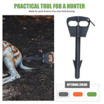 Hunting Accessories Deer Large Animals Domestic Animals Anal Cleaning. Butt Game Dressing Tool for Deer Large Animal Anus Cleaning Hunting Tool- One Size Orange