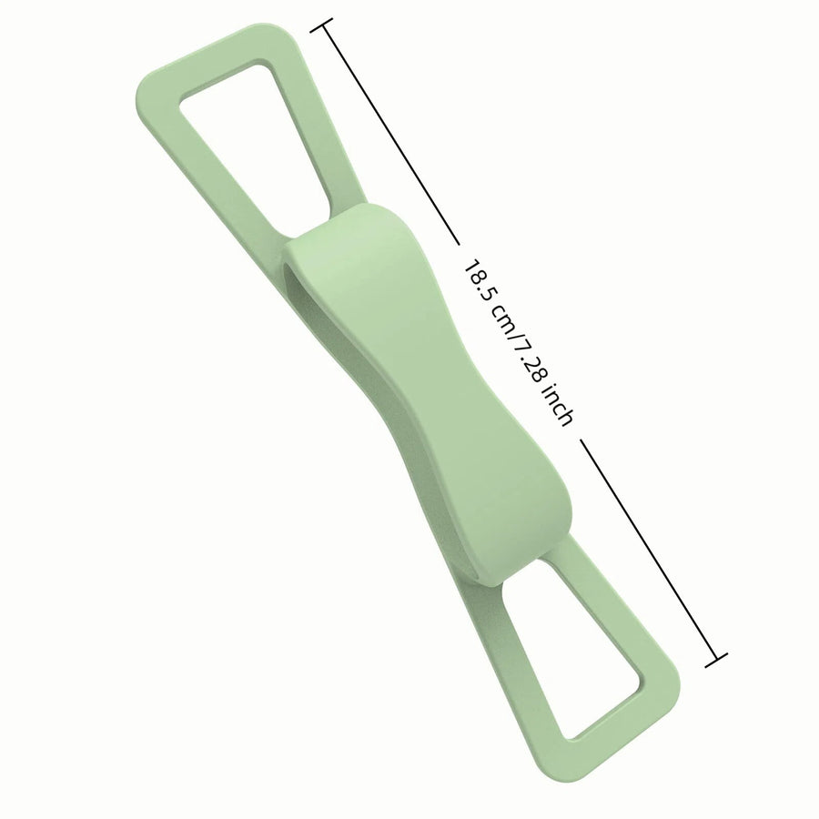 Blue Flat Plate Fixing Wrist Strap D Light Green Elastic Tablet Strap for Fingers Comfortable Adjustable for Reading and Watching Videos 6 Color Options 18.5 cm E