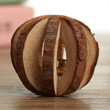 Wooden Hamster Molar Chew Toy, Natural Pine Small Pet Accessory for Guinea Pig Chinchilla Bunny Teeth Care