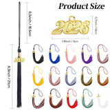 2026 Tassel Graduation, White Graduation Tassel, Tassel Charms for Graduations Cap Decorations, Tassels Memorial Grad Cords Class of 2026 High School Graduate Hat Ceremonies Accessories 1pc 2026 Graduation Season Hat Tassel Pendant Purple