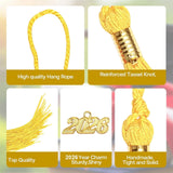 2026 Tassel Graduation, White Graduation Tassel, Tassel Charms for Graduations Cap Decorations, Tassels Memorial Grad Cords Class of 2026 High School Graduate Hat Ceremonies Accessories 1pc 2026 Graduation Season Hat Tassel Pendant Purple