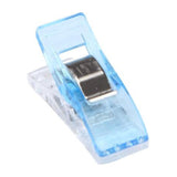 Office Supplies 50 PCS Clear Sewing Craft Quilt Binding Plastic Clips Clamps Pack BU  Home