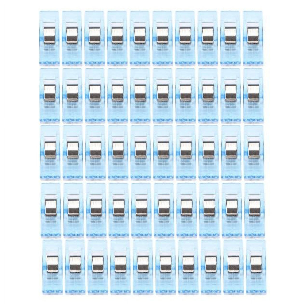 Office Supplies 50 PCS Clear Sewing Craft Quilt Binding Plastic Clips Clamps Pack BU  Home
