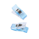 Office Supplies 50 PCS Clear Sewing Craft Quilt Binding Plastic Clips Clamps Pack BU  Home