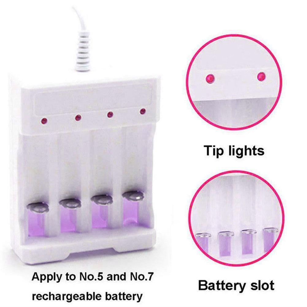 No. 5 White Four -Sannin Nickel chromium nickel -metal hydride charging battery charger