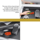 1PCS Stove Protector Cover Liner for 5 Burners Gas Stove Protector Kitchen Accessories Mat Stove Top Cover Gas Stove Cover 41.5*62cm S