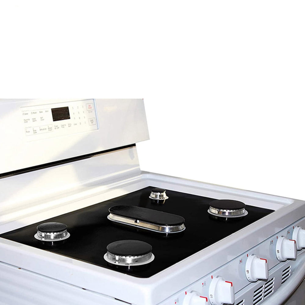 1PCS Stove Protector Cover Liner for 5 Burners Gas Stove Protector Kitchen Accessories Mat Stove Top Cover Gas Stove Cover 41.5*62cm S