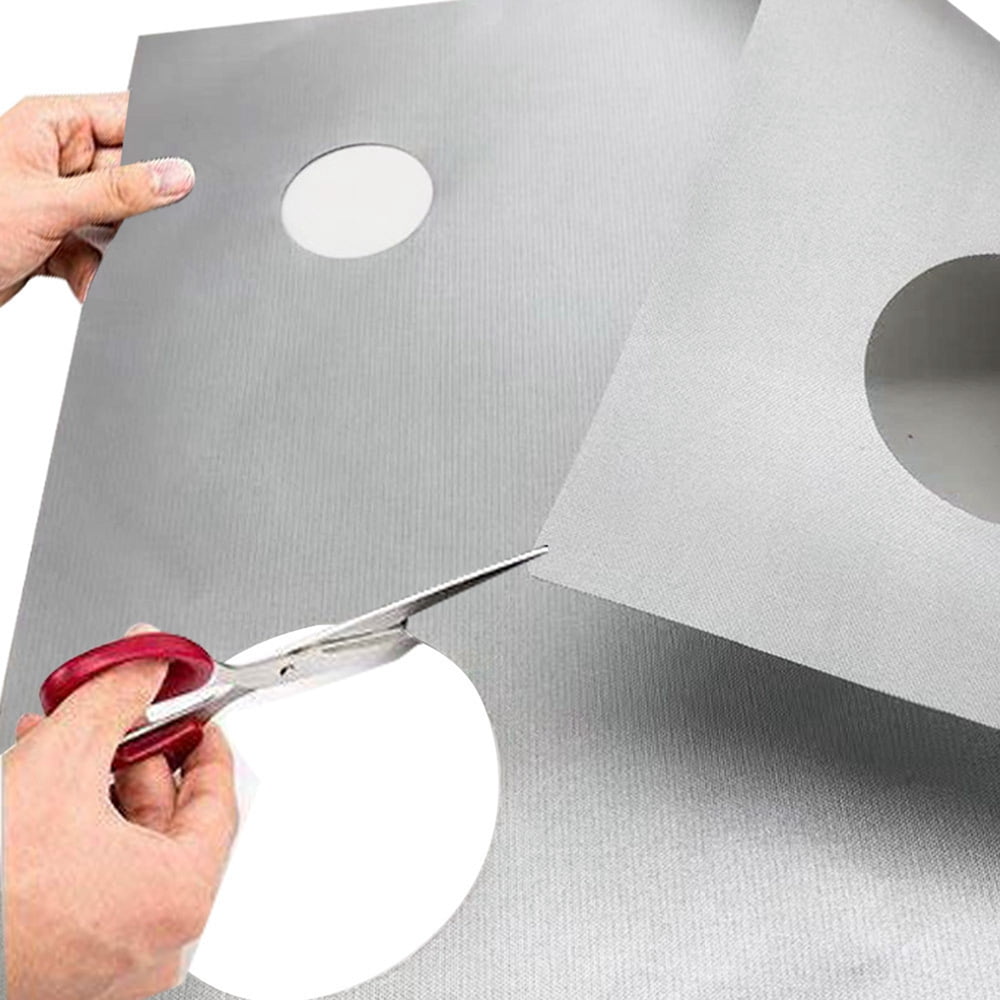 1PCS Stove Protector Cover Liner for 5 Burners Gas Stove Protector Kitchen Accessories Mat Stove Top Cover Gas Stove Cover 41.5*62cm S