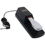 Sustain pedal for keyboard Universal Piano Keyboards Sustain Foot Pedal Durable Accessory for Electronic Keyboards Digital Piano (Black) 9.45