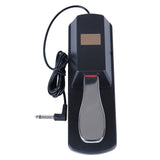 Sustain pedal for keyboard Universal Piano Keyboards Sustain Foot Pedal Durable Accessory for Electronic Keyboards Digital Piano (Black) 9.45" x 3.15" x 2.56" Black
