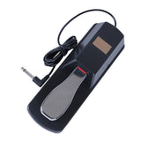 Sustain pedal for keyboard Universal Piano Keyboards Sustain Foot Pedal Durable Accessory for Electronic Keyboards Digital Piano (Black) 9.45" x 3.15" x 2.56" Black