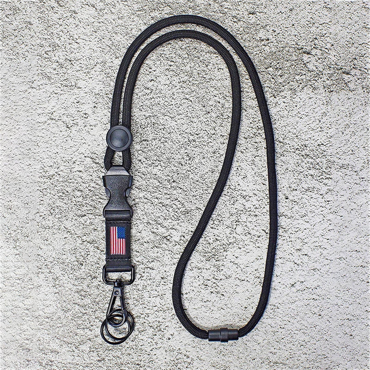Banner  Heavy and with Flag Round C4 Duty Durable Us Lanyard Buckle Lanyard Tools & Home Improvement As shown