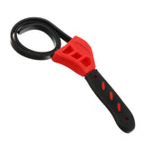 1pc Multifunctional Adjustable Rubber Strap Belt Wrench Universal Bottle Opener