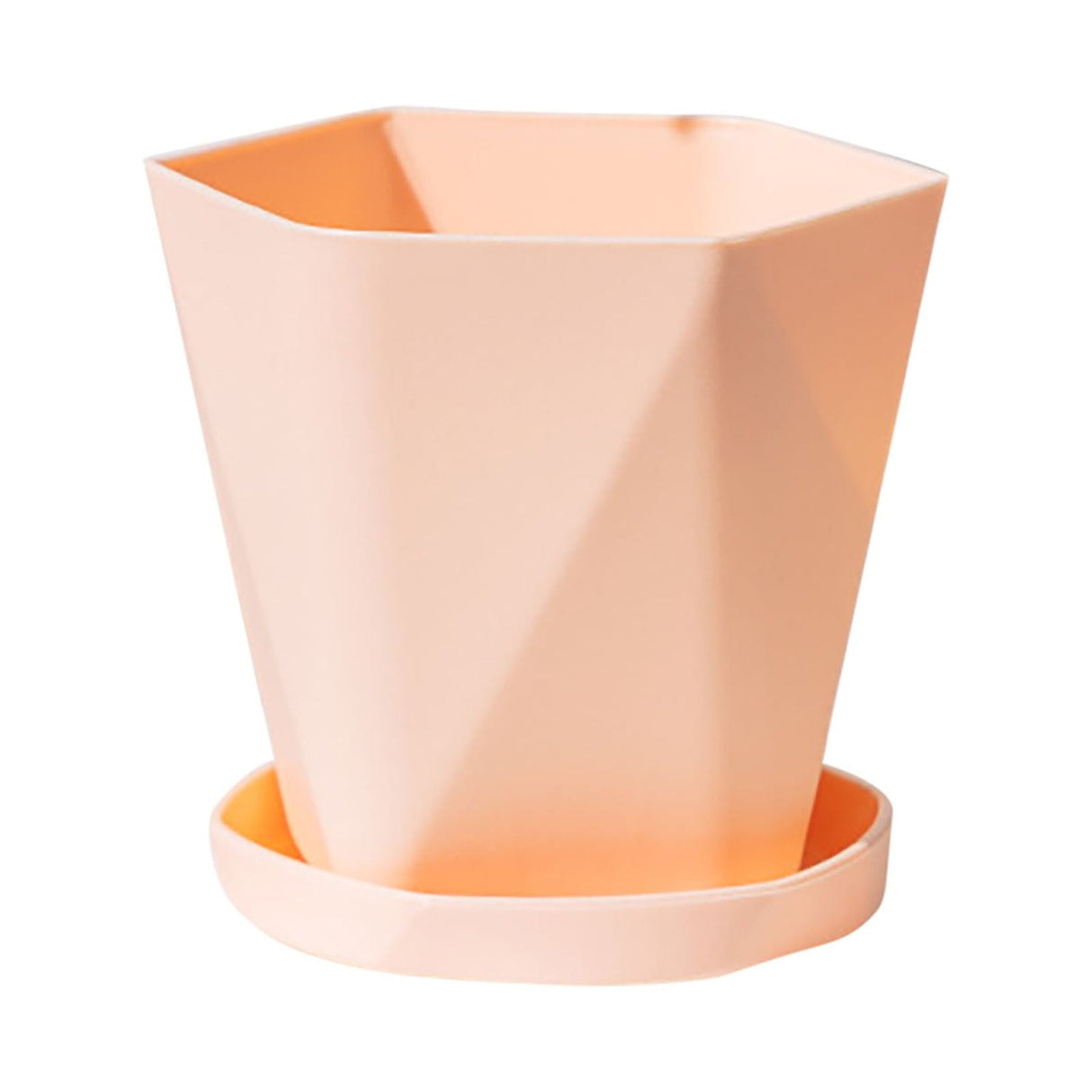Flower Pots , Gardening Suppliesbalcony Household Plastic Flower Pot Resin Nordic Thicken Large Flower Pot, Suitable for Indoor and Outdoor Green Plant Planting White Z1-Pink