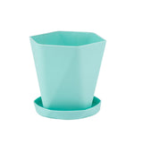 Flower Pots , Gardening Suppliesbalcony Household Plastic Flower Pot Resin Nordic Thicken Large Flower Pot, Suitable for Indoor and Outdoor Green Plant Planting Green Z1-Green