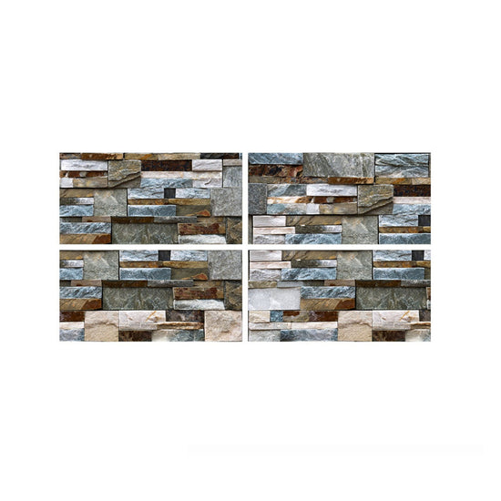Wall Sticker, Wall Stickers Promotion, Mosaics Wall Tile Stickers Peel and Stick Backsplash Self Adhesive Decals Vinyl Home Decor Diy Splashbacks 4Pc White